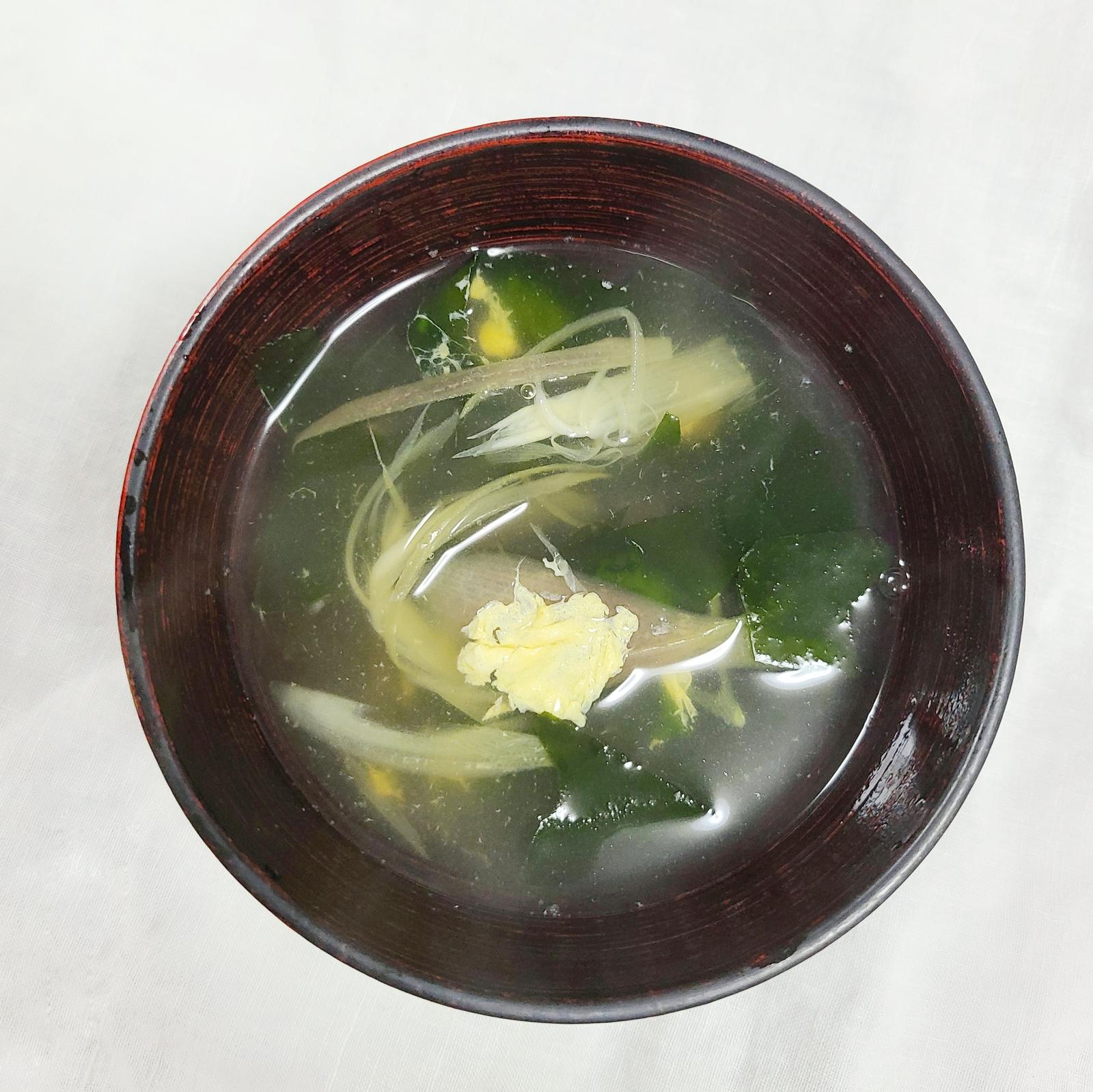 材料3つで簡単 みょうがとわかめのお吸い物 レシピ 酒井千佳が投稿したフォトブック Sharee