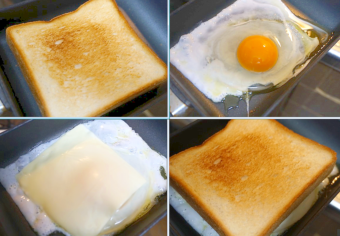 フライパンで簡単 食パン1枚で作る 卵とチーズのホットサンド 桃咲マルクが投稿した記事 Lemon8