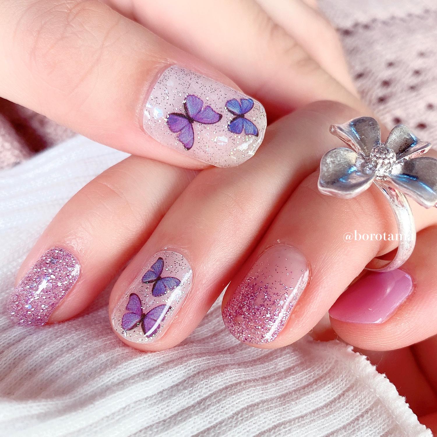 ネイルシール ドリーミパープル Borotamaが投稿したフォトブック Sharee