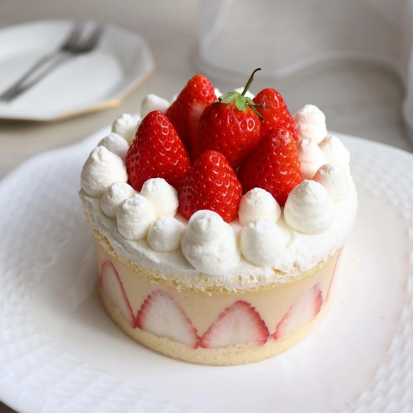 ショートケーキ手作り Lemon8