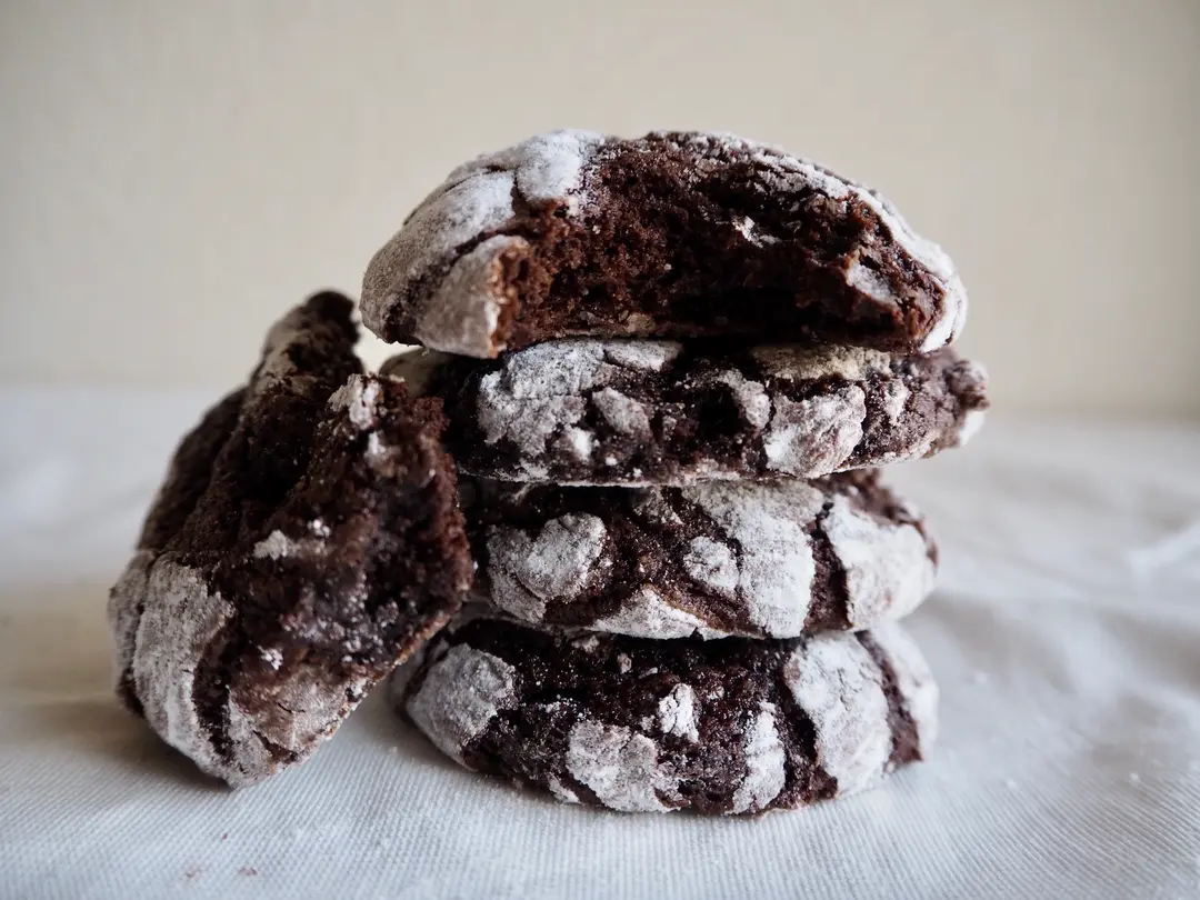 【クリスマスの伝統菓子】チョコレートクリンクルクッキーのレシピの画像