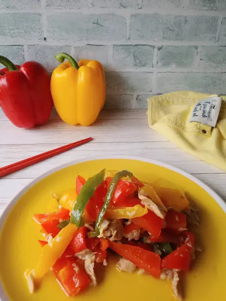 ピーマンとじゃこの炒め物 Lemon8