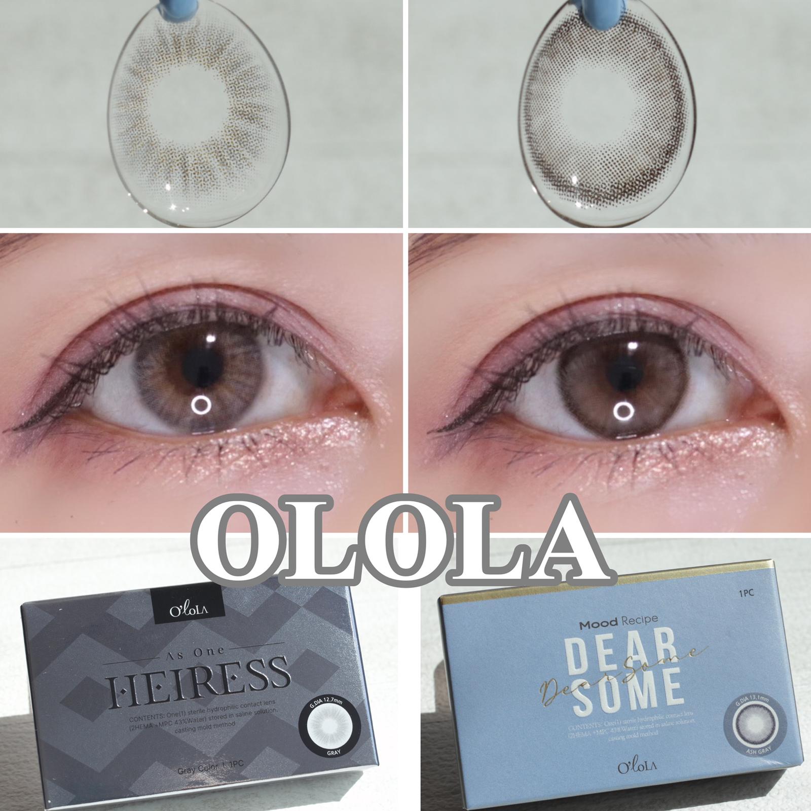 クールビューティーメイクにピッタリのナチュラルハーフ韓国カラコン Olola Haruka3338が投稿したフォトブック Lemon8