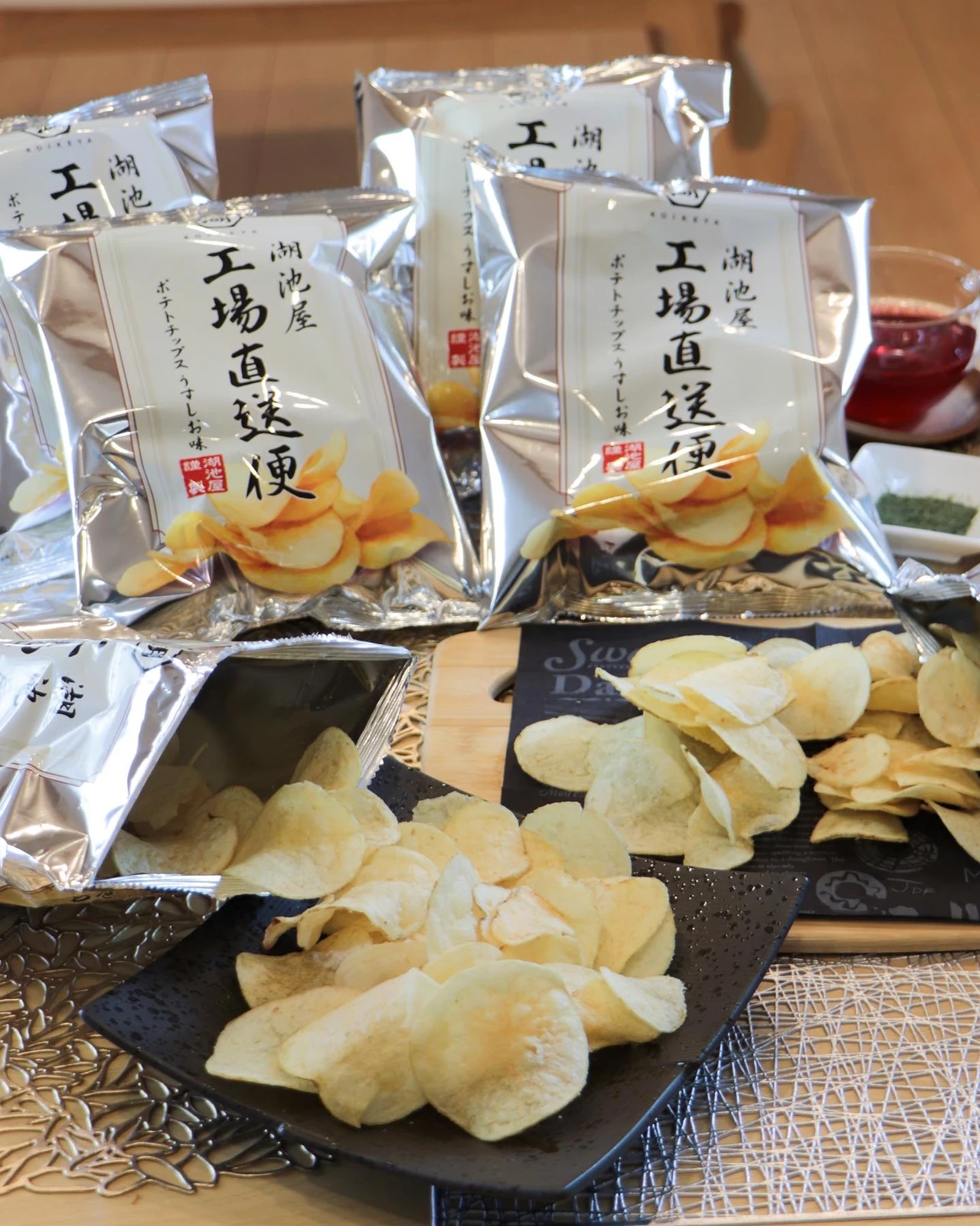 湖池屋工場直送便 ポテトチップス うすしお味 お取り寄せ ぐるねこ グルメと猫 が投稿したフォトブック Lemon8