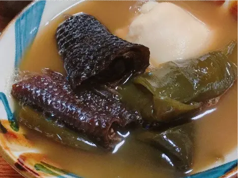 イラブー蛇料理カナの画像