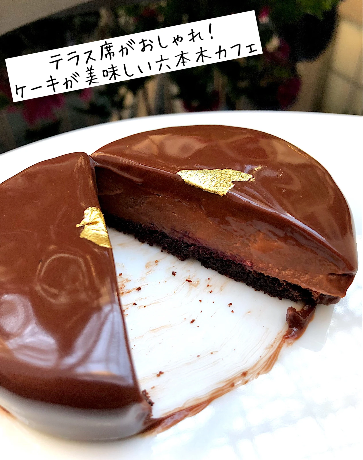 六本木 濃厚チョコレートケーキが美味しいおしゃれカフェ Yuminが投稿したフォトブック Lemon8