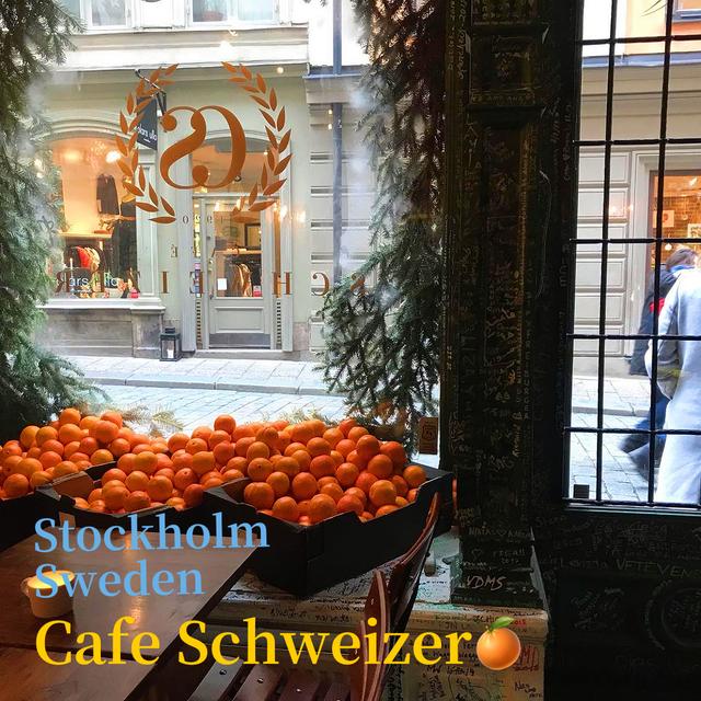 IKEAの本場Stockholmを訪れたら行きたいオレンジがたくさんカフェ "Schweizer"🍊