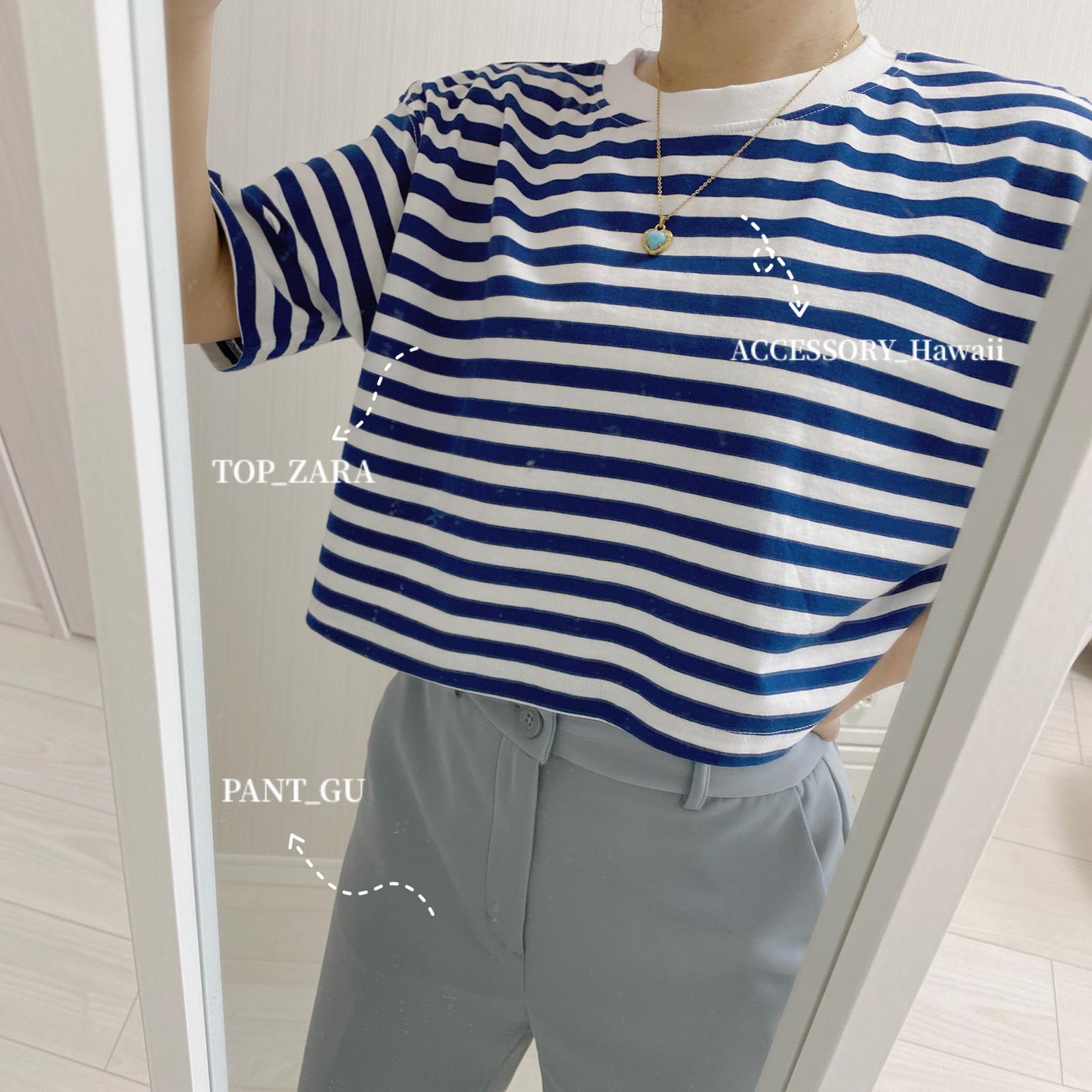 海外girlファッション 春夏ボーダーtシャツコーデ Ivy Comが投稿したフォトブック Sharee