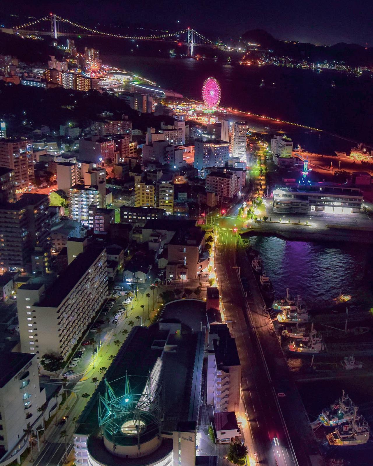 山口県下関市 海峡ゆめタワーからの下関の夜景 Jptravelerspicが投稿したフォトブック Sharee