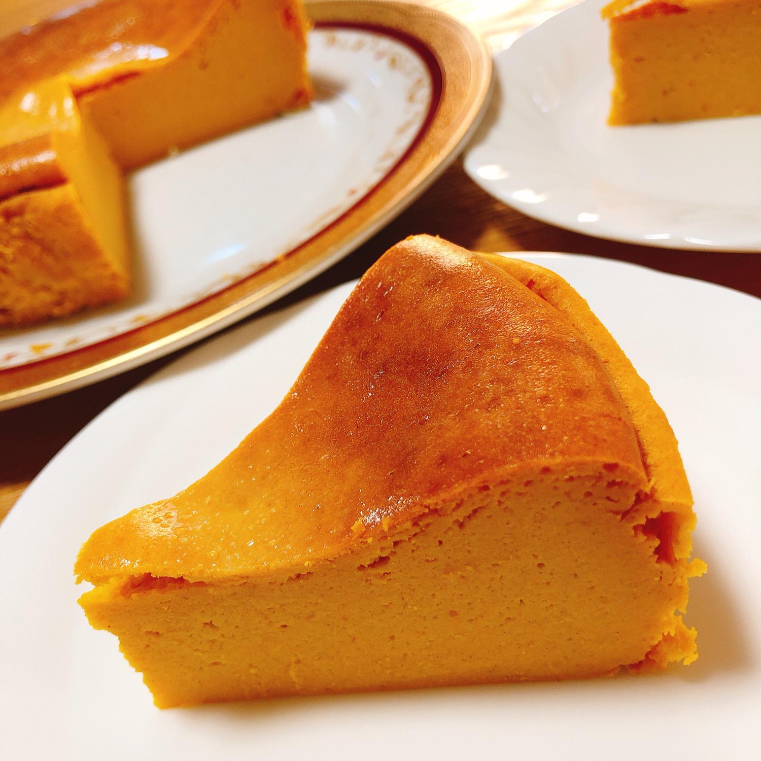 かぼちゃのチーズケーキ 混ぜて焼くだけ生クリーム不使用 モンブランらんあやが投稿したフォトブック Sharee
