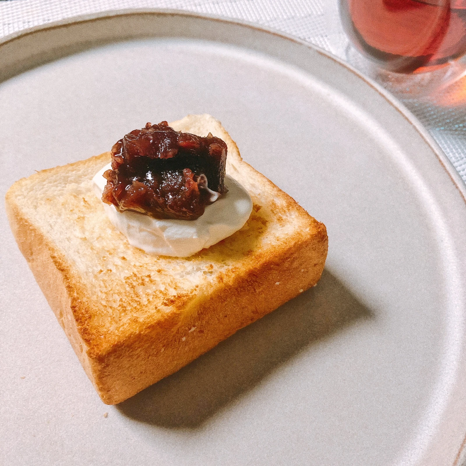 𓍯ぽてっとのってる マスカルポーネあんトースト𓍯 Mii Morningが投稿したフォトブック Lemon8