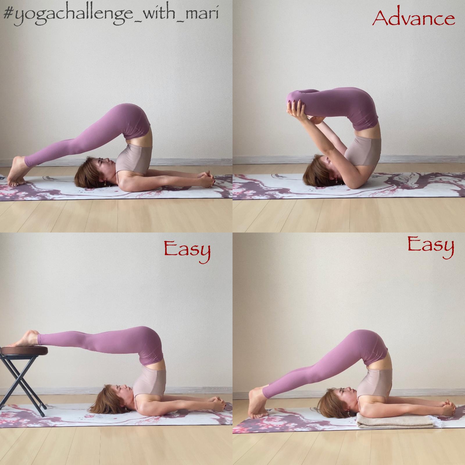 鋤のポーズ ヨガでトレーニング Yoga Mariが投稿したフォトブック Sharee