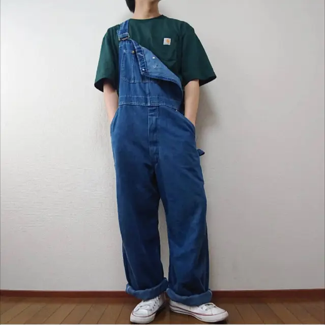 オーバーオール 低身長 メンズ Lemon8