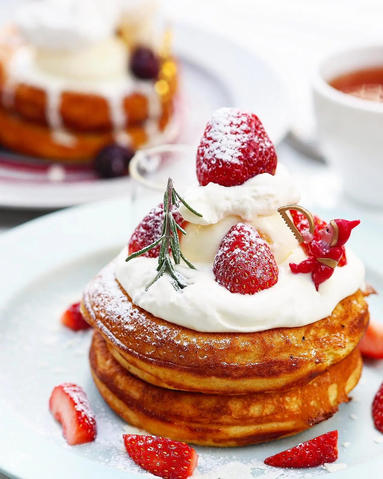 大阪 梅田 パンケーキ ブックス ビブリオテーク クリスマスパンケーキ Meg Sweethoneyが投稿したフォトブック Lemon8