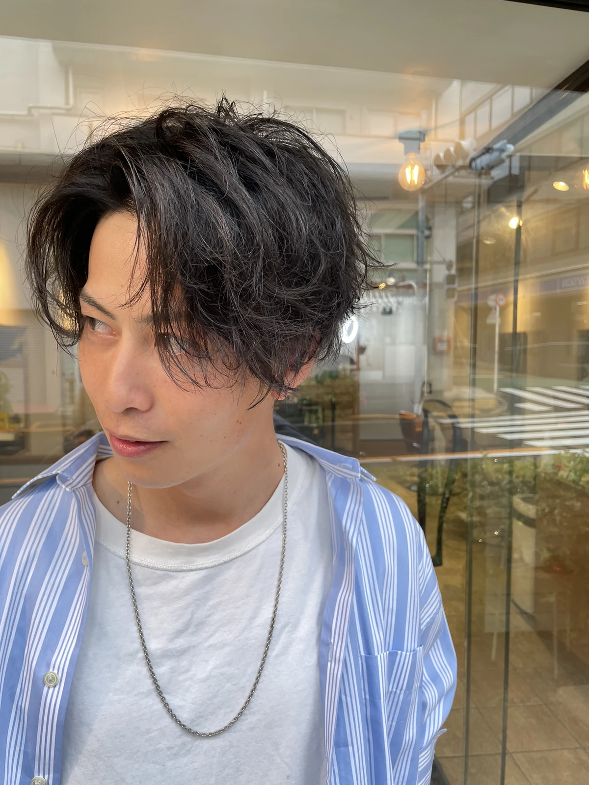 ブルーブラックメンズ Lemon8