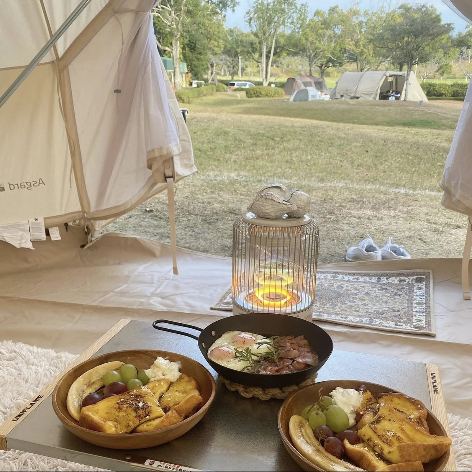 キャンプ飯 朝 Okaca Mpyが投稿したフォトブック Lemon8