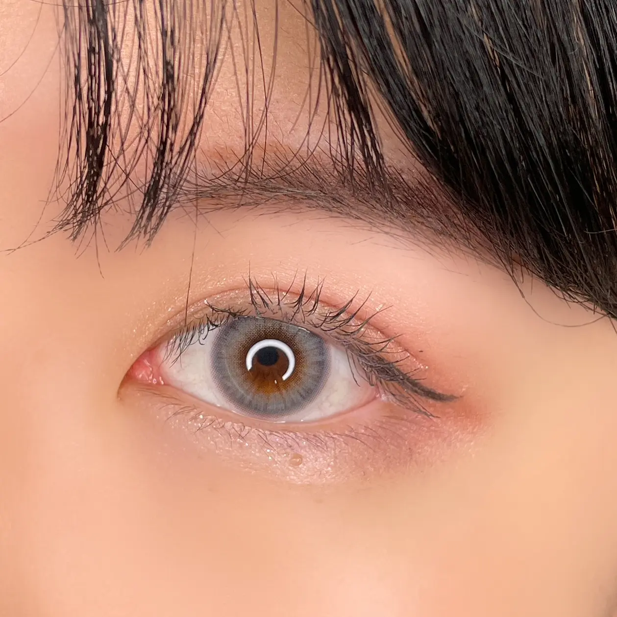 Lemon8 Story ブルーカラコン メイク