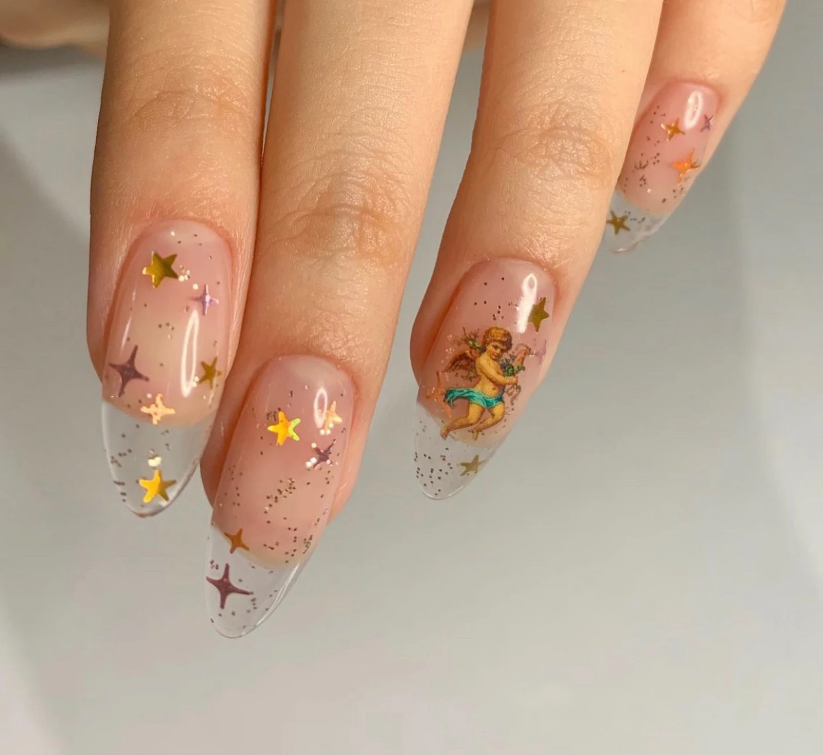 ハリボーネイル可愛い Lemon8