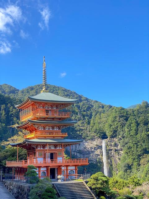 和歌山 落差日本一の名瀑 那智の滝 Aynaaが投稿したフォトブック Lemon8