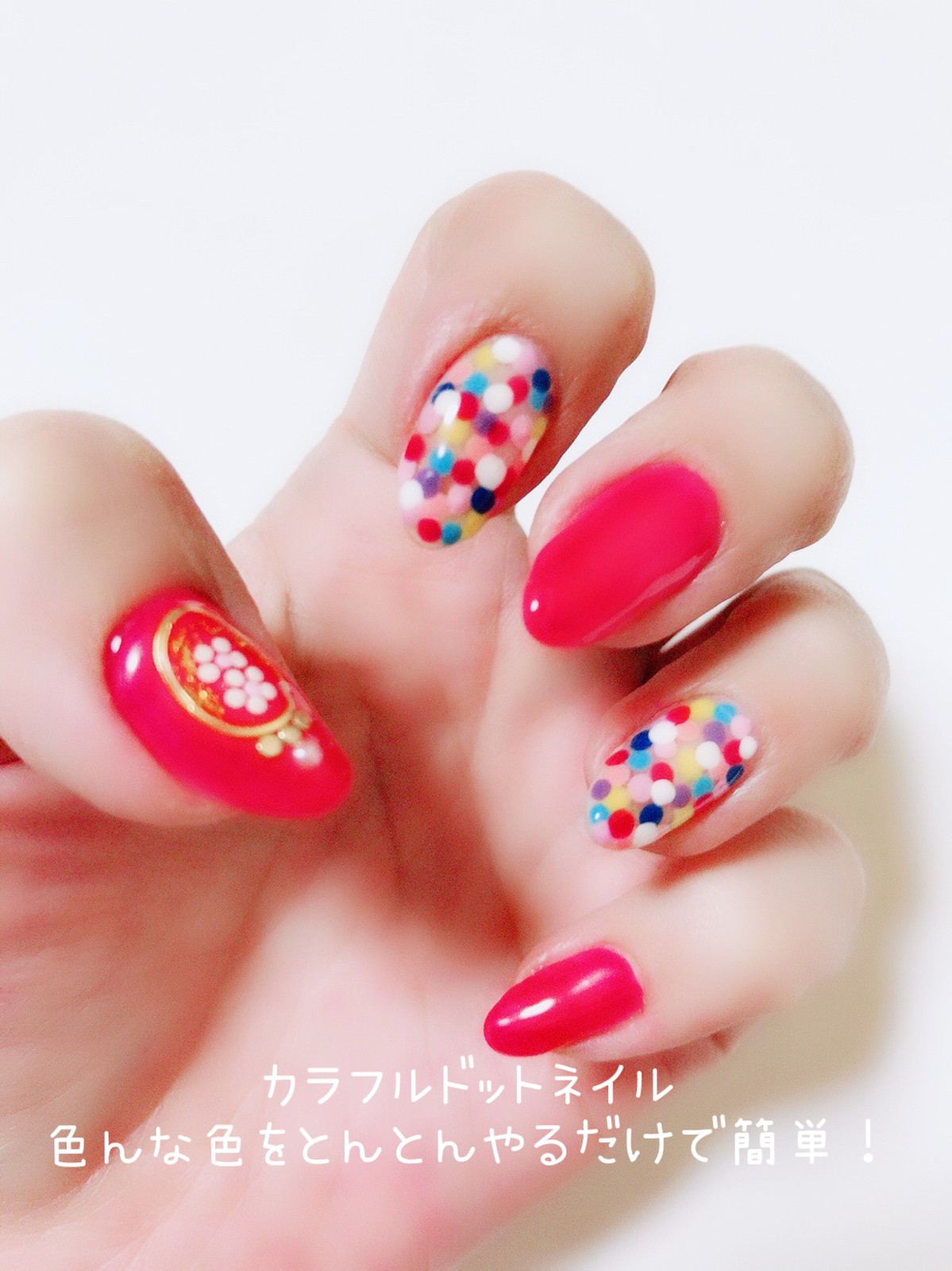 Lemon8 Story セルフネイル 花 つまようじ
