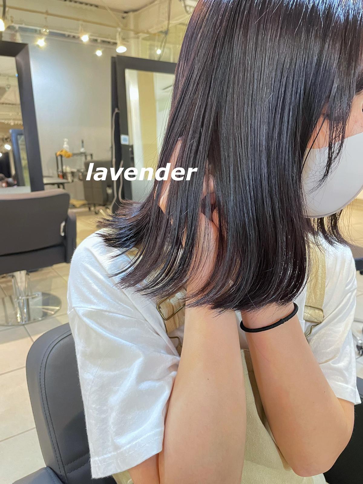 ラベンダーカラー 透ける 透明感暗髪ラベンダーカラー Mio Yamauchiが投稿したフォトブック Sharee