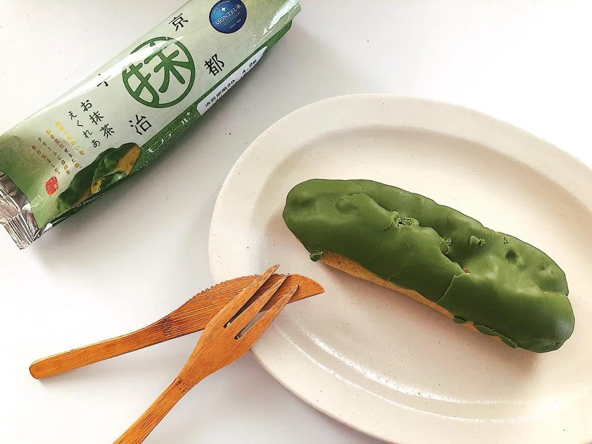 期間限定 京都の宇治抹茶使用 モンテールの お抹茶エクレア が美味しい ぽよサラが投稿した記事 Lemon8