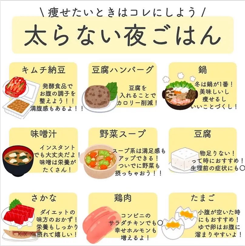 太らない夜ご飯 ダイエット保健室 あいみが投稿したフォトブック Lemon8