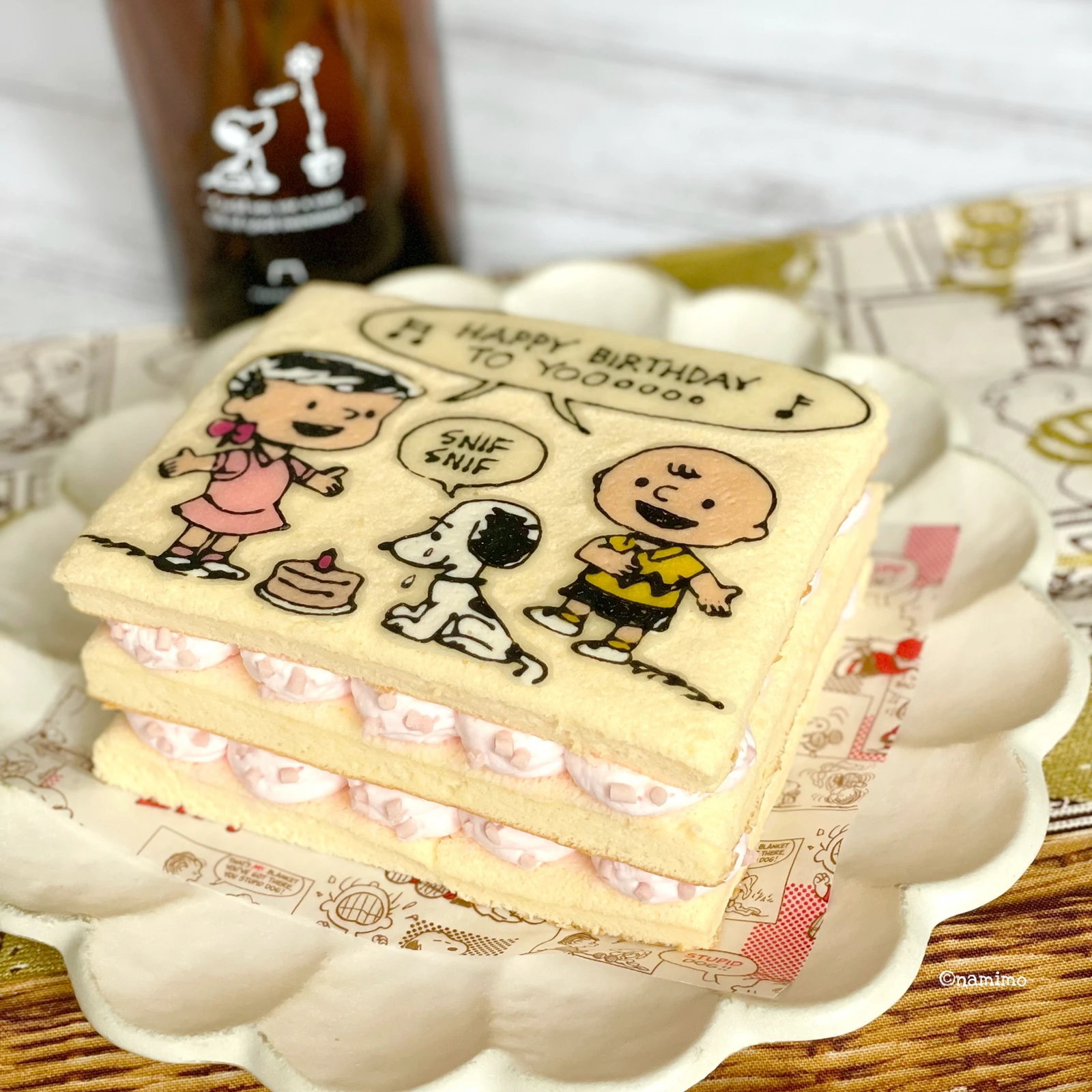 スヌーピーお誕生日おめでとう Namimoが投稿したフォトブック Lemon8 スヌーピーお誕生日おめでとう Namimoが投稿したフォトブック Lemon8