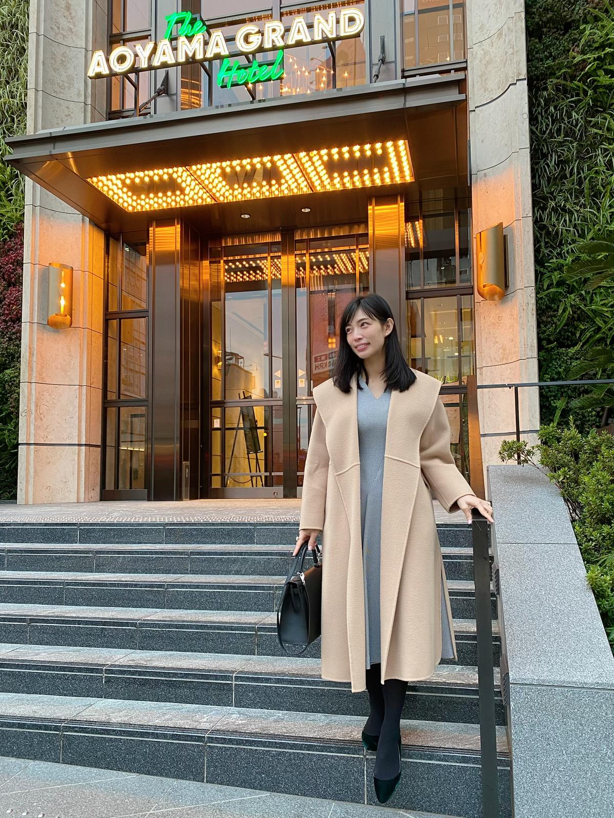 友人とホテルランチ レディなワンピースコーデ 上野仁美が投稿したフォトブック Sharee