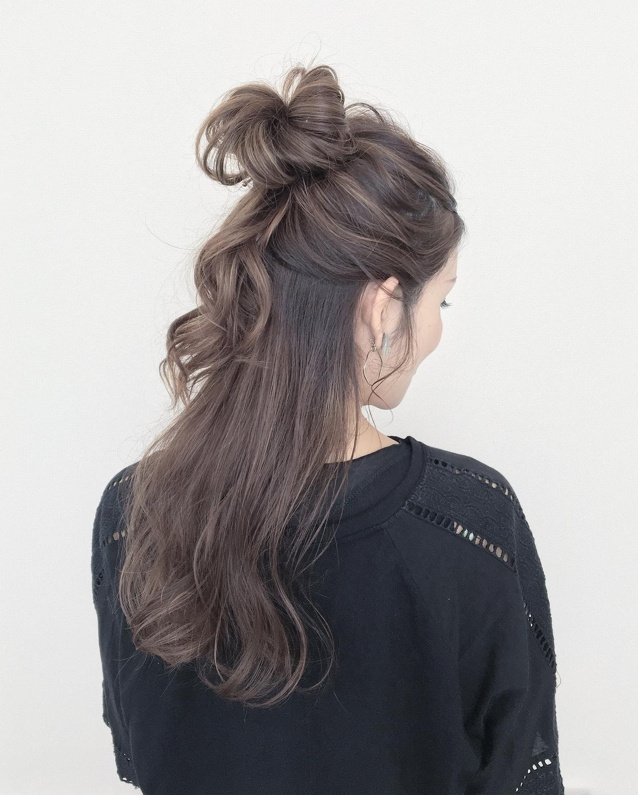 簡単お団子ハーフアップ Maya Arrangeが投稿したフォトブック Sharee