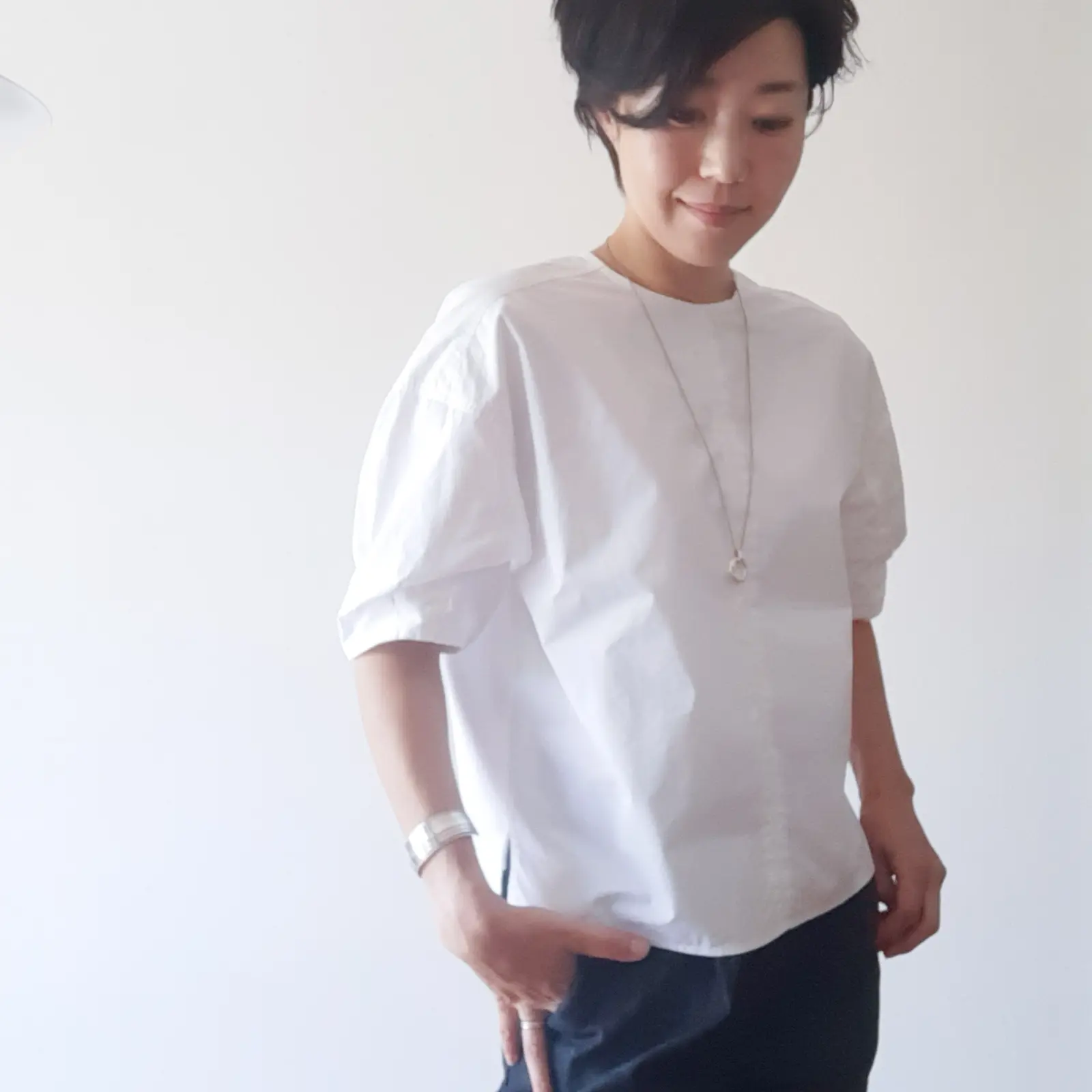 Lemon8 Story 40代 赤 トップス