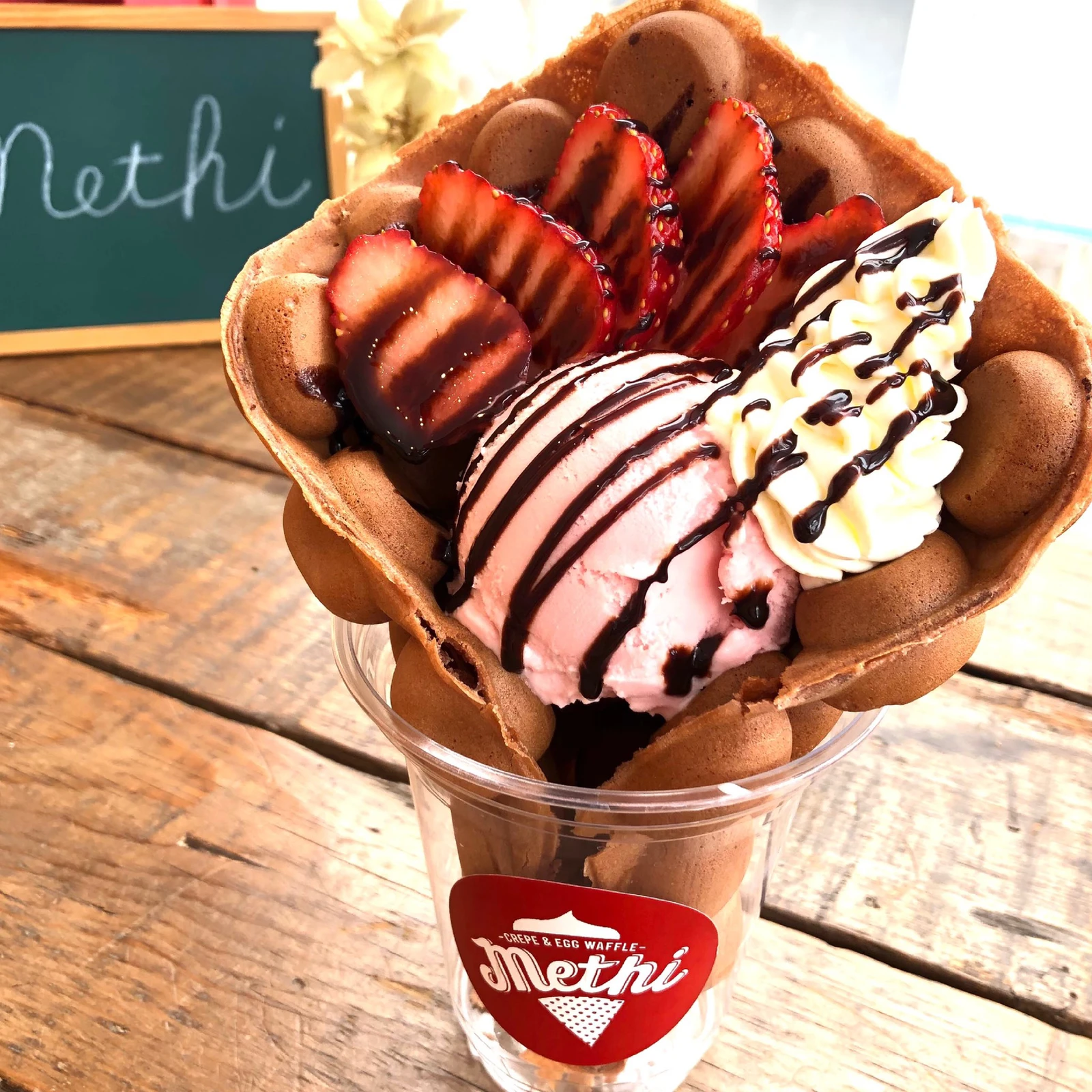 グルテンフリーの新感覚ワッフル エッグワッフル ともちもち クレープ がおいしいお店 あやひろカップルが投稿したフォトブック Lemon8