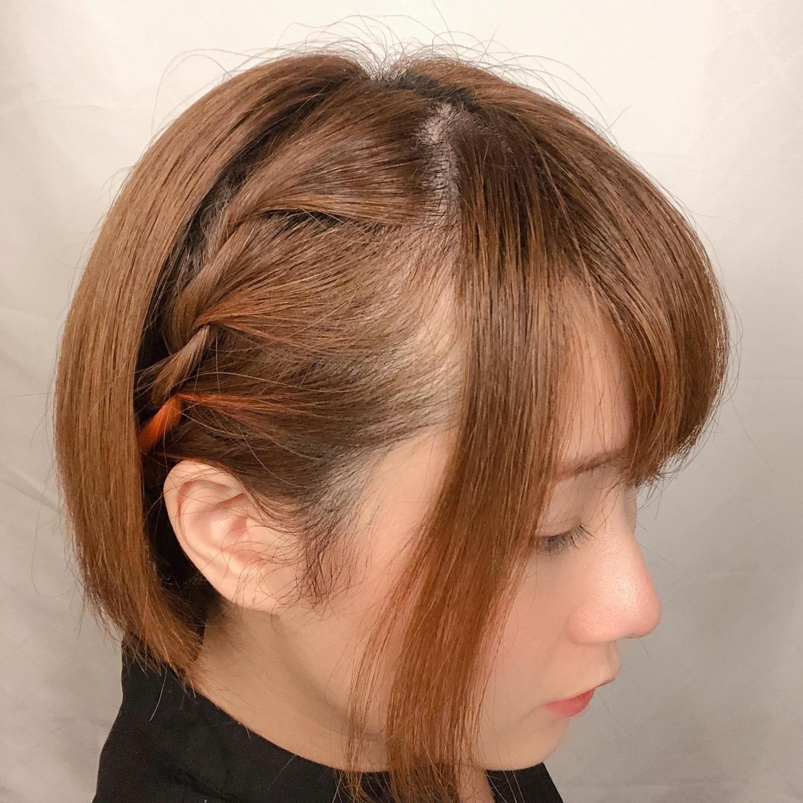 めちゃカンタン ショート女子のヘアアレンジ 編み込み風 10erimiが投稿した記事 Sharee