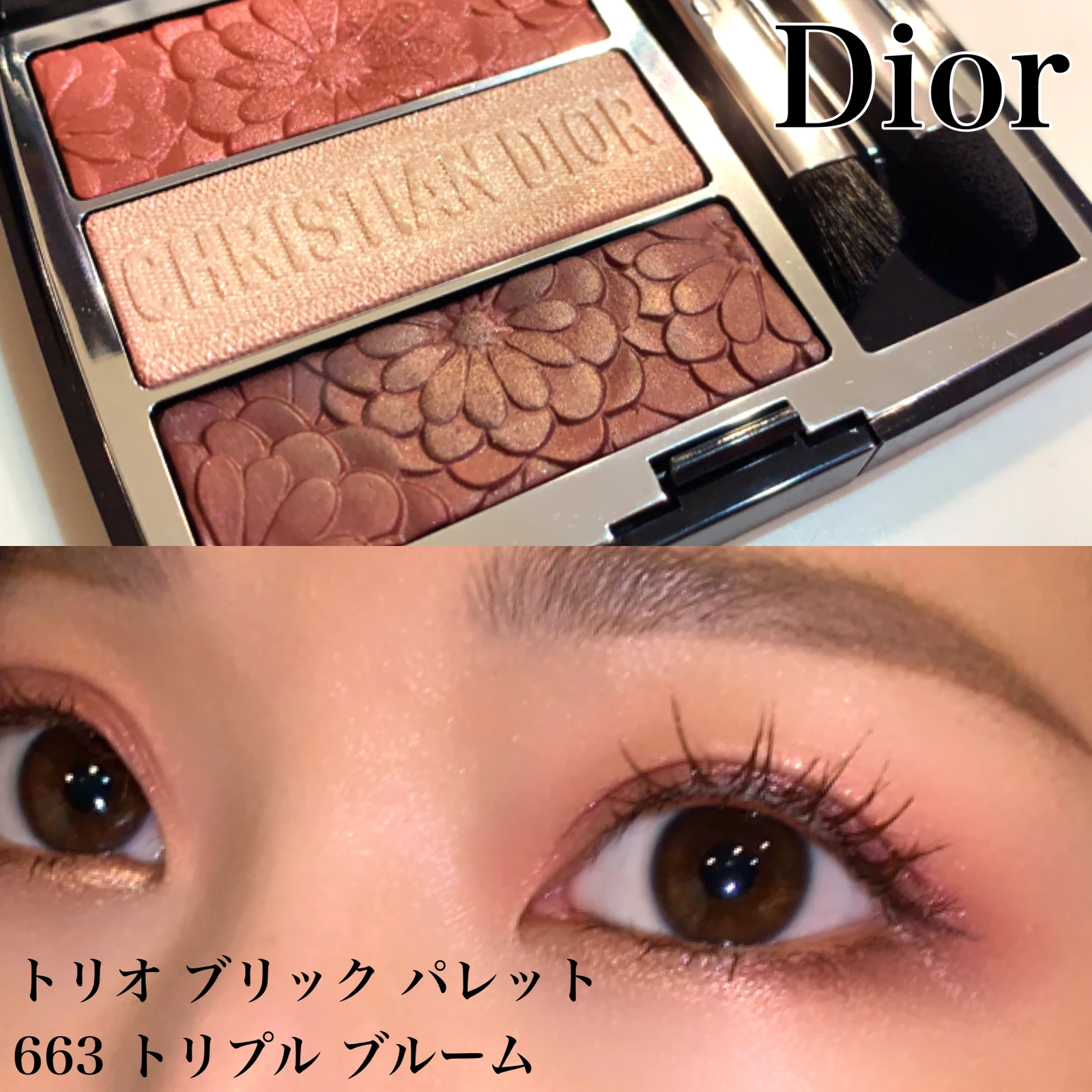 Diorの春🌸トリオブリックパレット663 | einaが投稿したフォトブック 