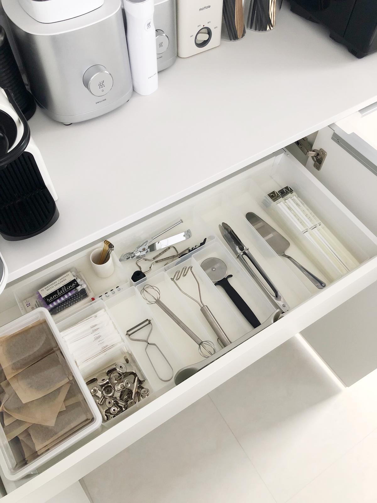 キッチン引き出し収納 無印とセリアのコラボ収納 A Organizeが投稿したフォトブック Sharee