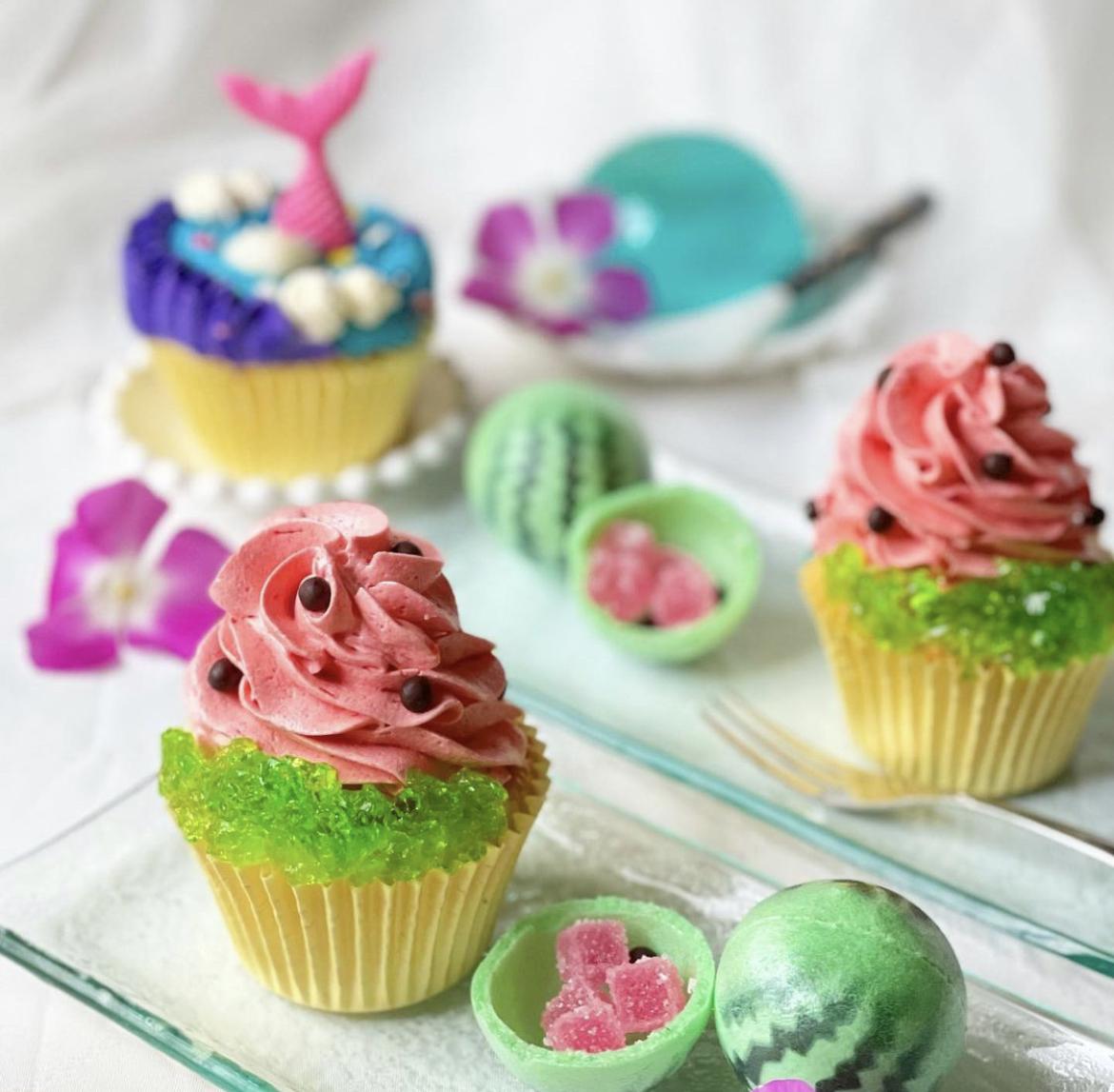 大阪 再現度めちゃ高い 塩すいかカップケーキ デパ地下のまおさんが投稿したフォトブック Sharee