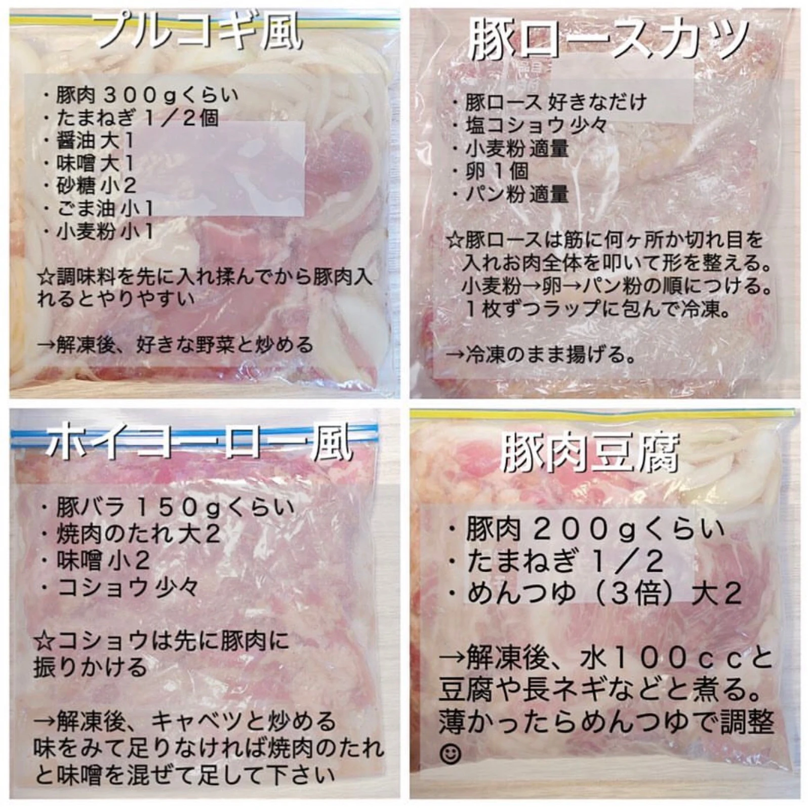 下味冷凍鶏肉以外22品の画像 (4枚目)