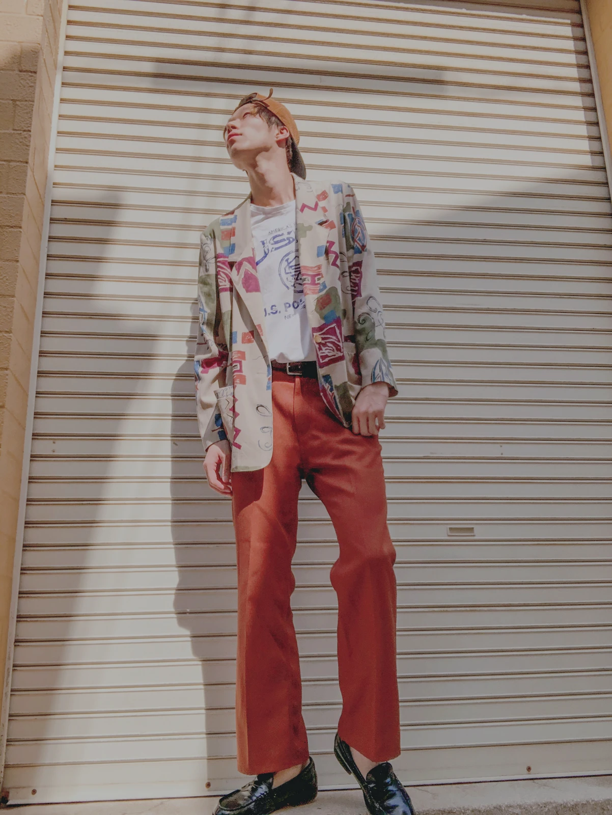 柄ジャケットコーデ 難しい柄ジャケットのコーデ Hiroki Kkが投稿したフォトブック Lemon8