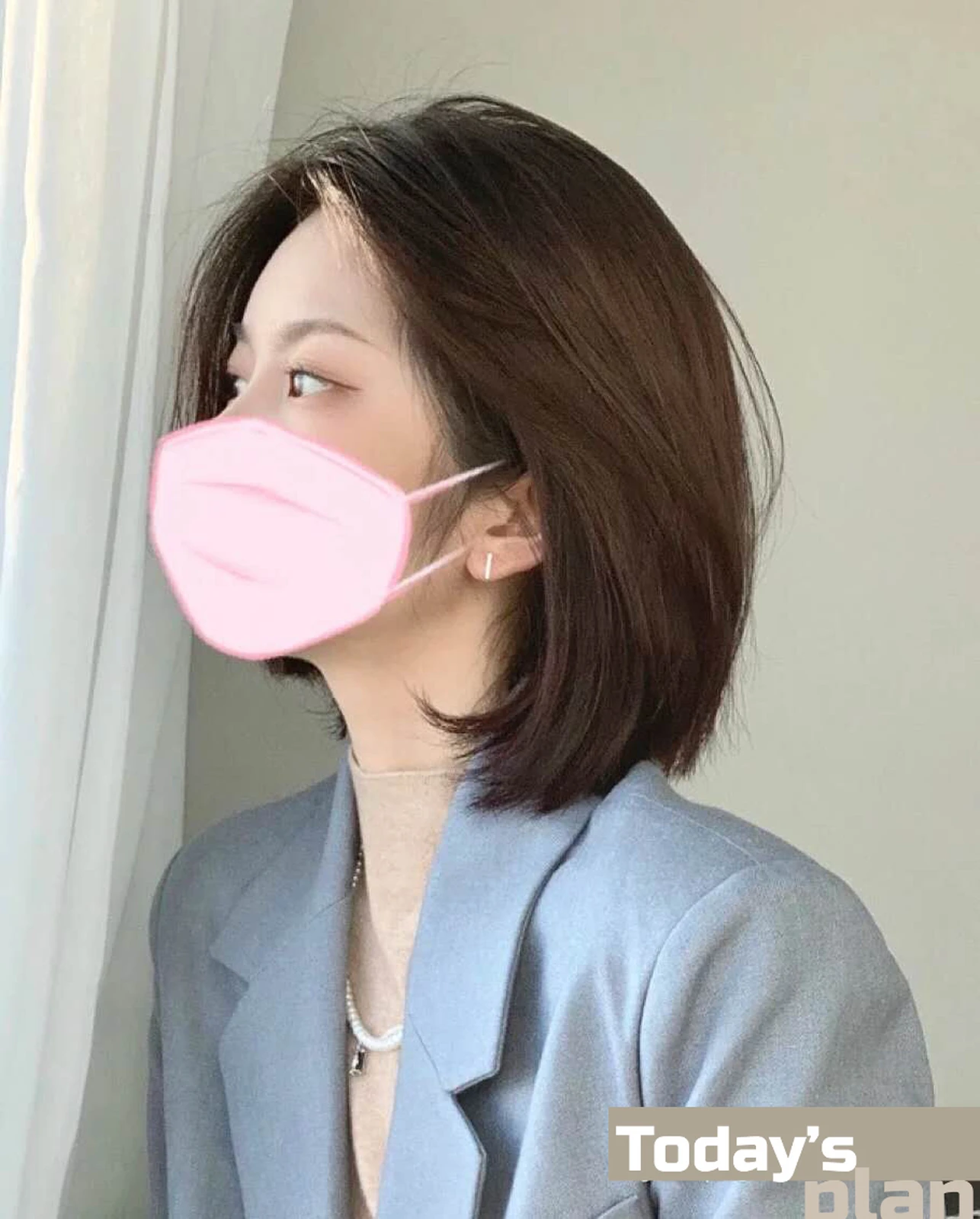 マスク 世界の丸顔髪型オススメ Cococoが投稿したフォトブック Lemon8