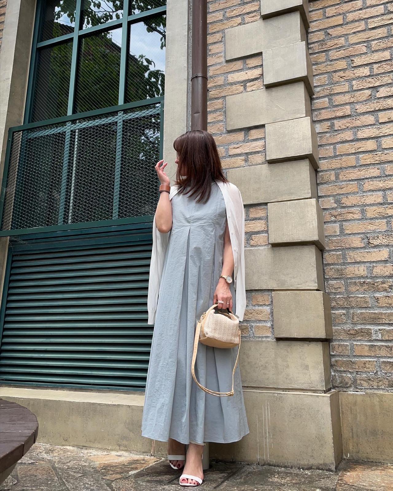 タイプすぎたブルーグレーのワンピース Smilelife Maaが投稿したフォトブック Sharee