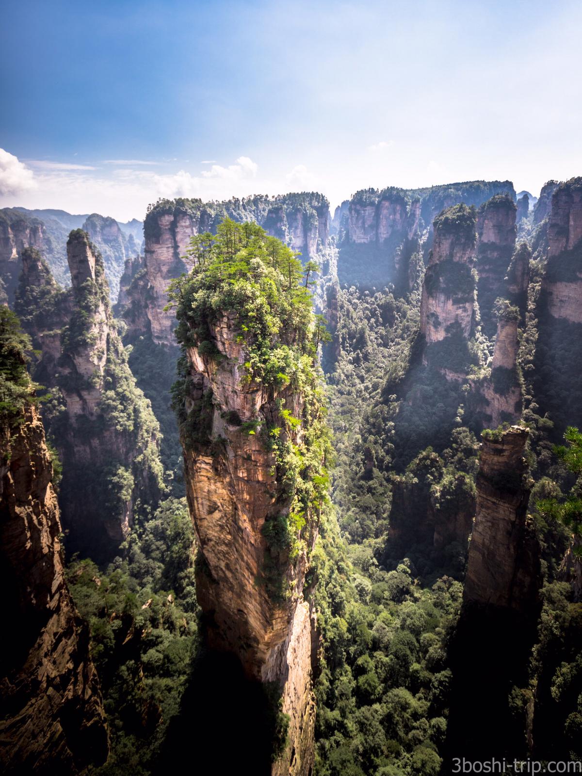 中国 映画アバターの舞台 絶景が広がる世界遺産 武陵源自然保護区 3つ星trip 世界一周夫婦が投稿した記事 Sharee