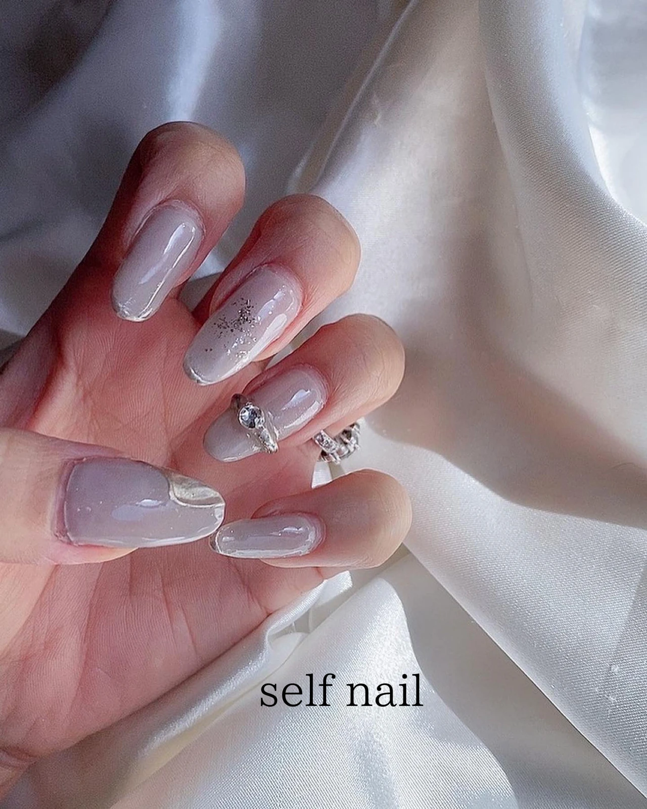 セルフネイルでリングネイルやってみた Rie Catが投稿したフォトブック Lemon8