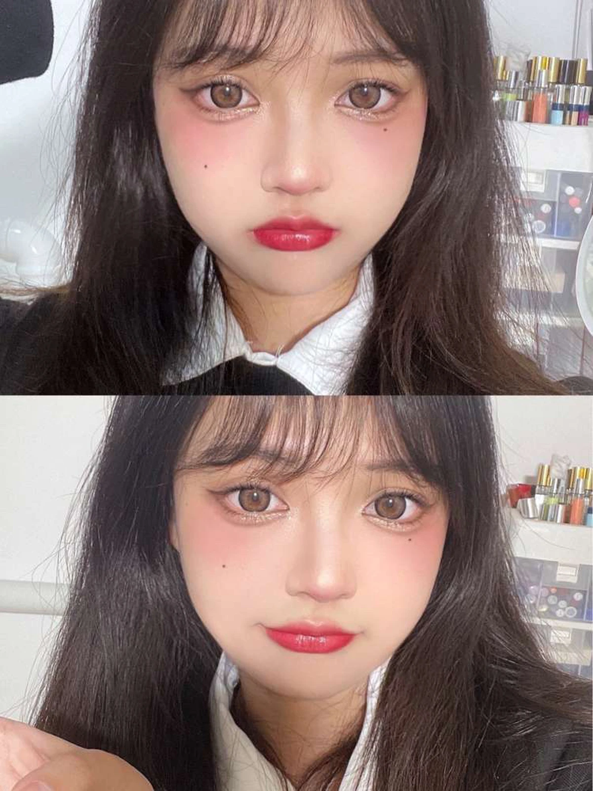 デカ目 丸顔さん必見 韓国風あざとメイク Yingtao Ziが投稿したフォトブック Lemon8