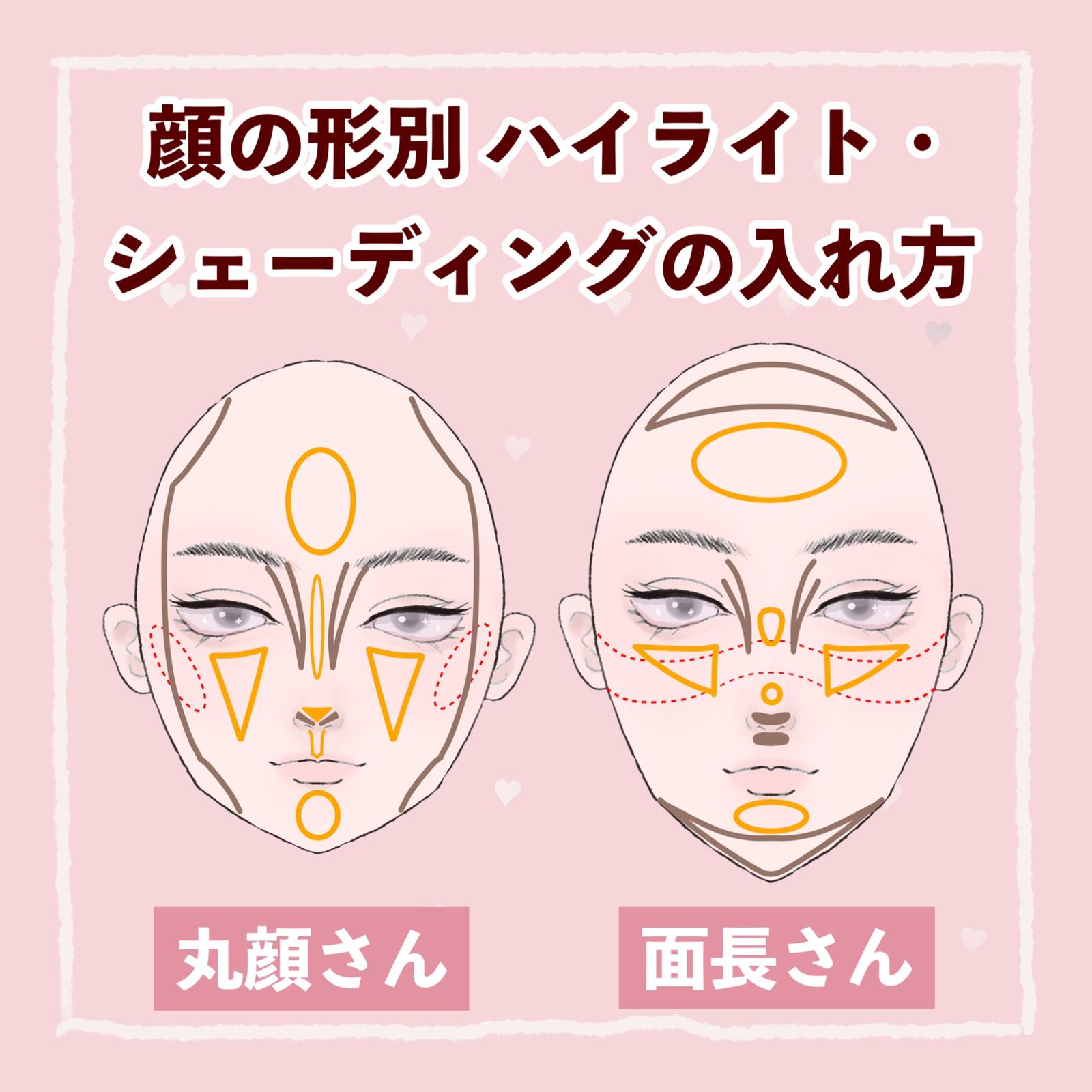 顔型別シェーディング ハイライトの入れ方 Pon が投稿したフォトブック Sharee