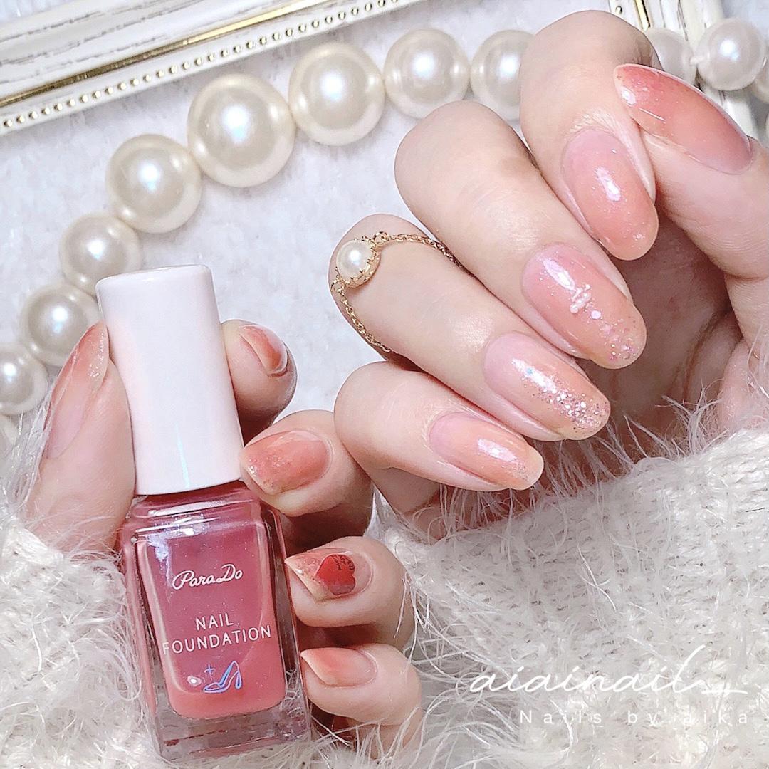 パラドゥ ネイルファンデーション ブライダルピンク レビュー𓂃 Aiainail が投稿したフォトブック Sharee