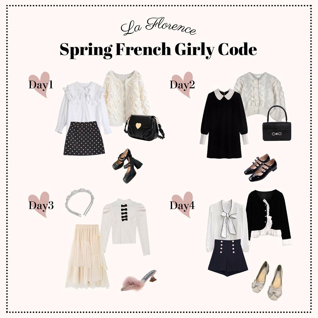 フレンチガーリー春コーデ La Florenceが投稿したフォトブック Lemon8
