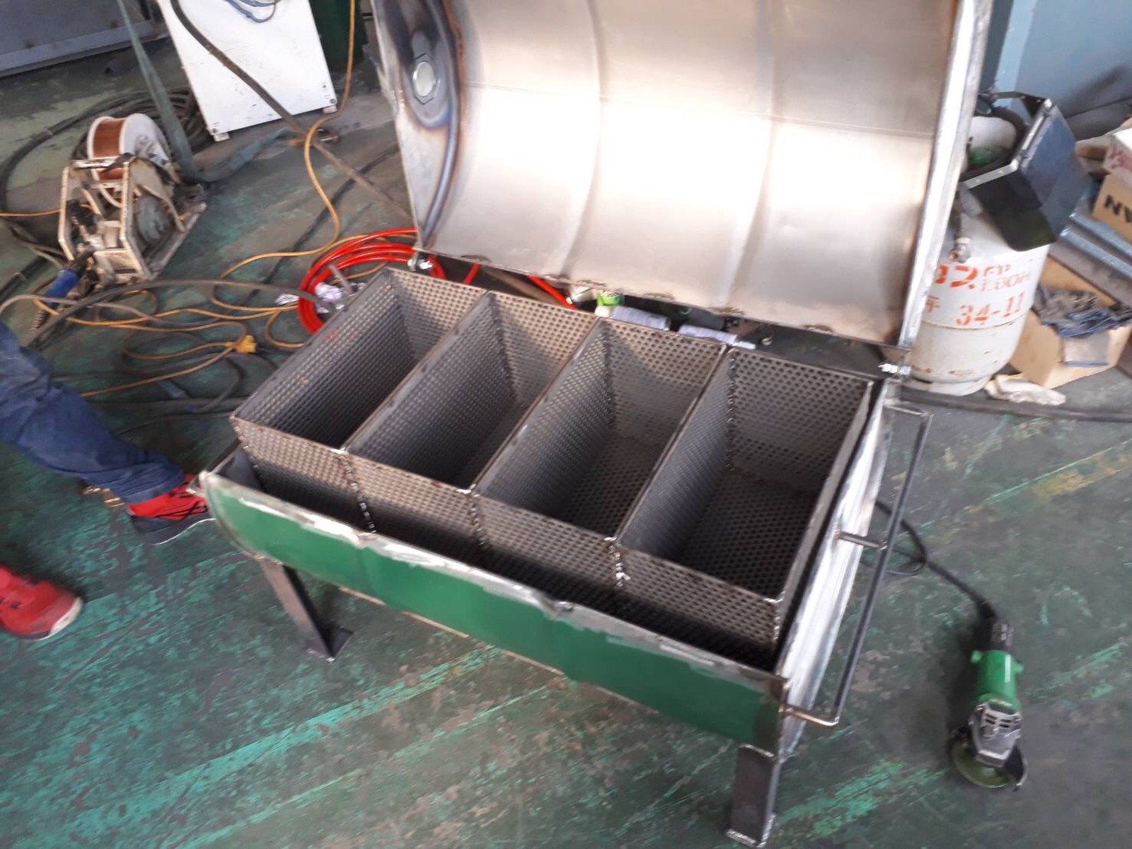 Lemon8 Story 焼き芋 ドラム缶 作り方