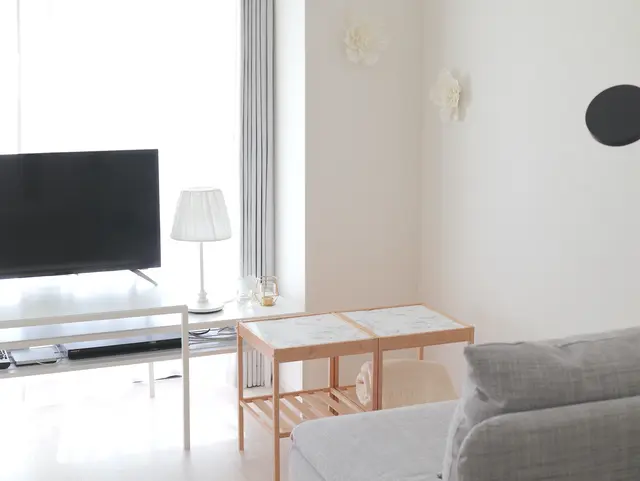 窓の前にテレビ Lemon8