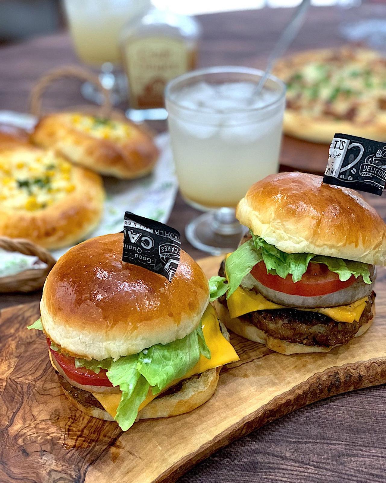 手作りハンバーガーでおうちランチ Omoomoが投稿したフォトブック Sharee