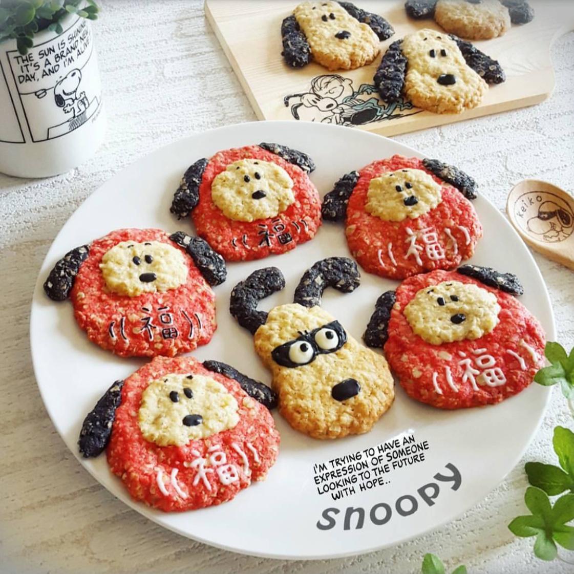 オートミールクッキーでダルマスヌーピー Keiko 25が投稿したフォトブック Lemon8